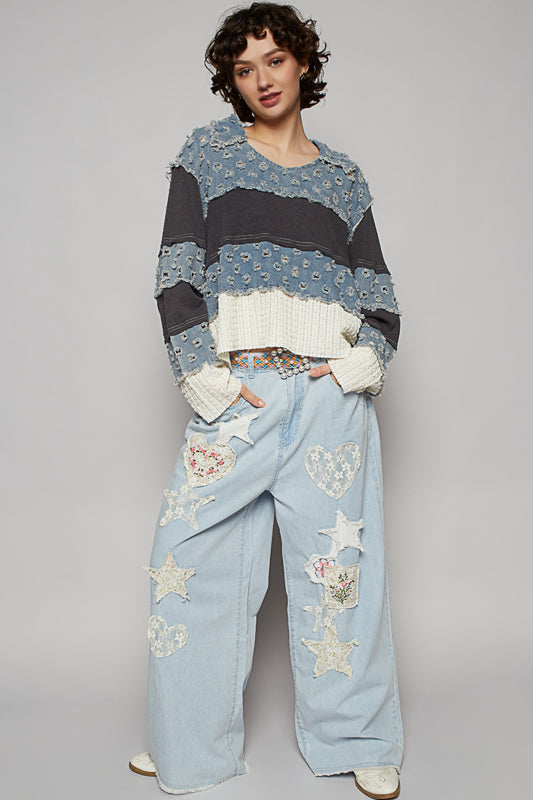 Multicolor Long Sleeve shirt