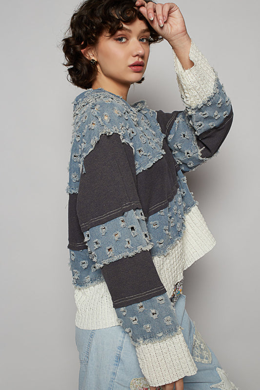 Multicolor Long Sleeve shirt