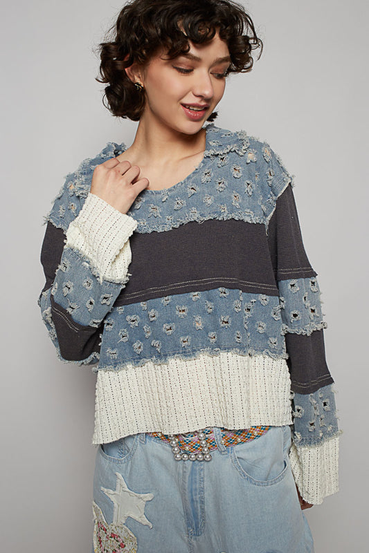 Multicolor Long Sleeve shirt
