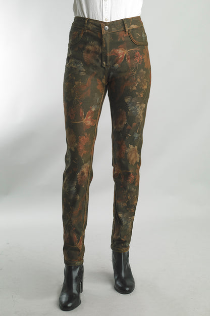 Women's Floral Reversible Pants