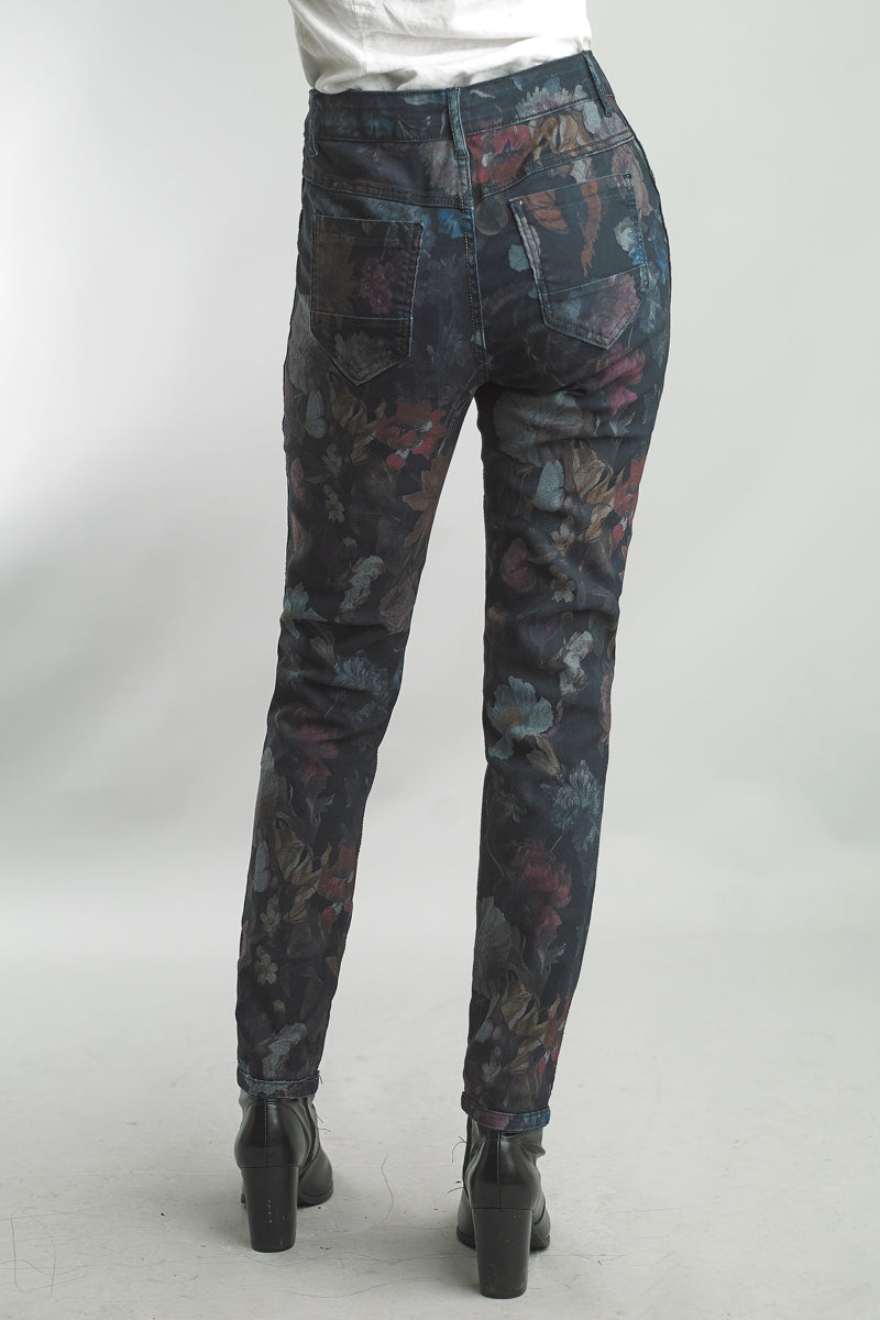 Women's Floral Reversible Pants