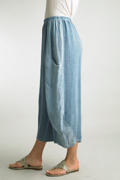 Women's Washable Linen Balloon Pants