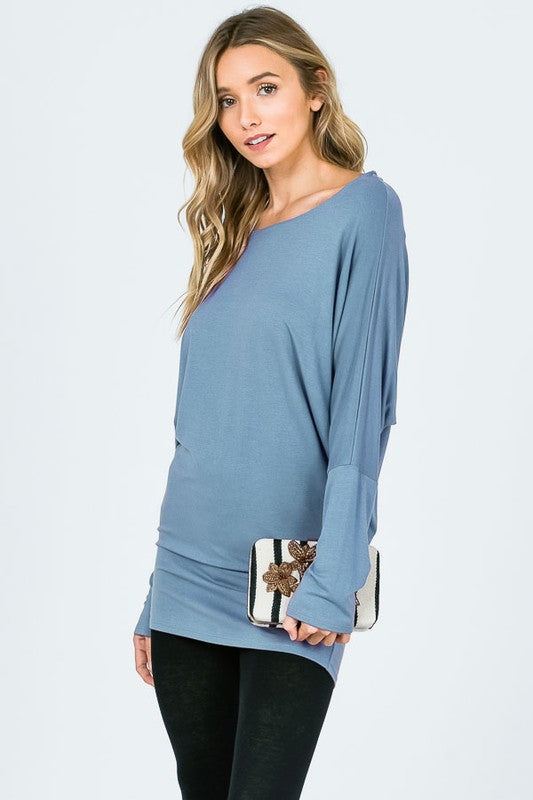 Long Sleeve Dolman Top