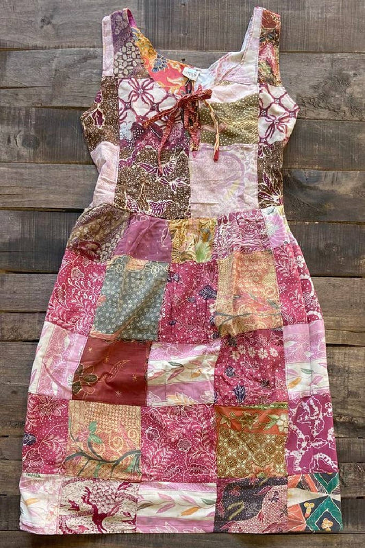 Patchwork Bohemian Festival Dress