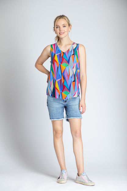 Women's V-Neck sleeveless Tank Top