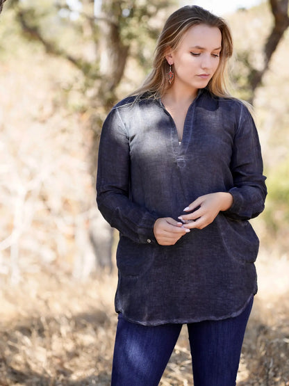 Anoushka Linen Top