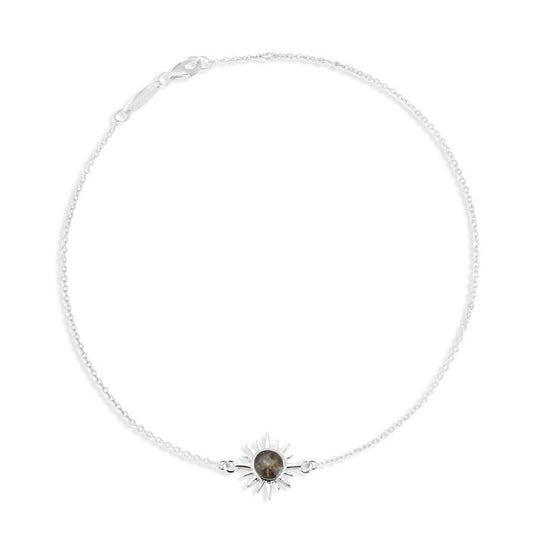 Delicate Dune Sunburst Anklet