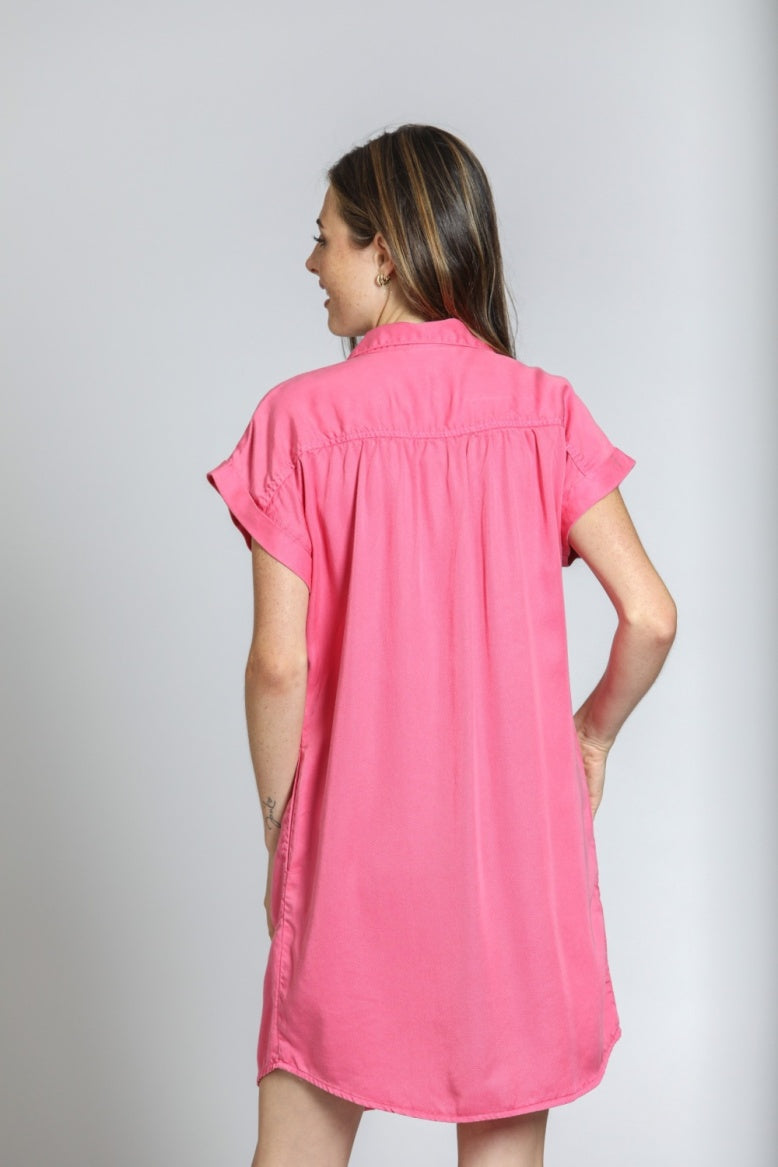 Women's Pocket Shirt Dress