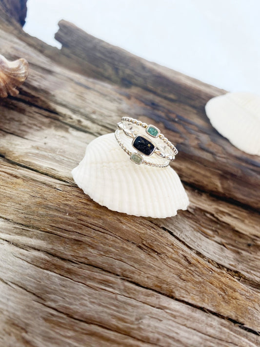 Dune Ring Boho Stack - Bay-Tique