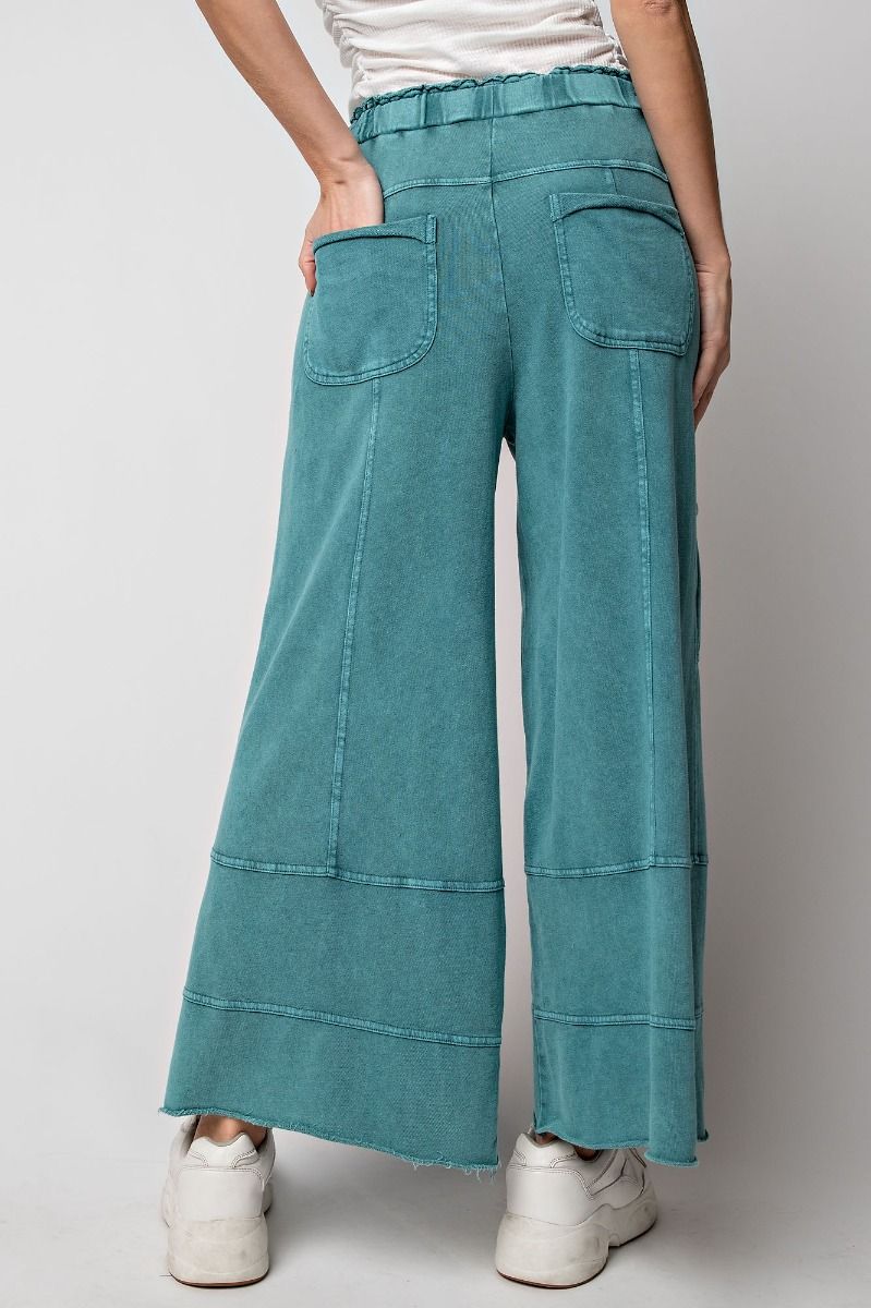 Women's Mineral Washed Terry Knit Pants Women's