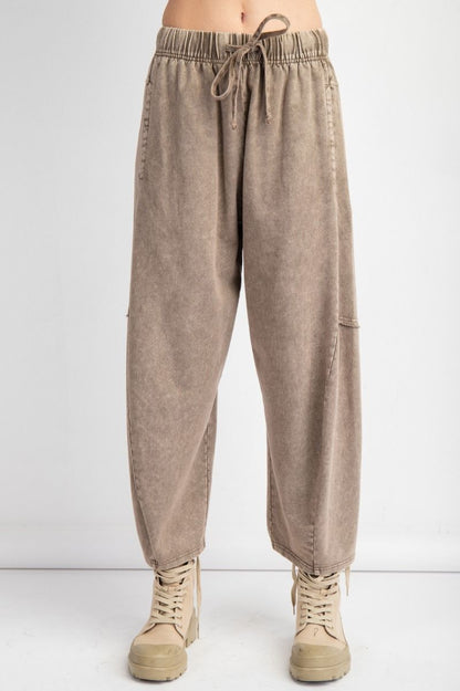 Mineral Washed Vintage Harem Pants Women's