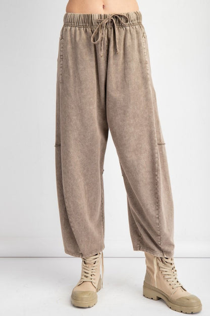 Mineral Washed Vintage Harem Pants Women's