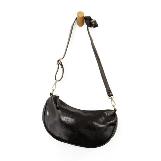 ROSALIND GLOSSY CROSSBODY BAG