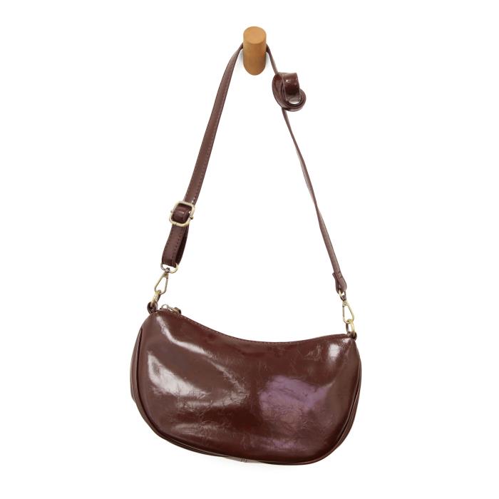 ROSALIND GLOSSY CROSSBODY BAG