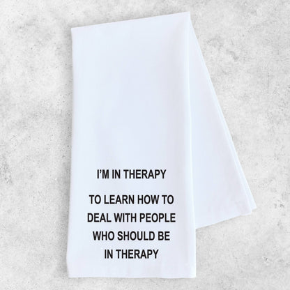 Therapy - Tea Towel - Bay-Tique