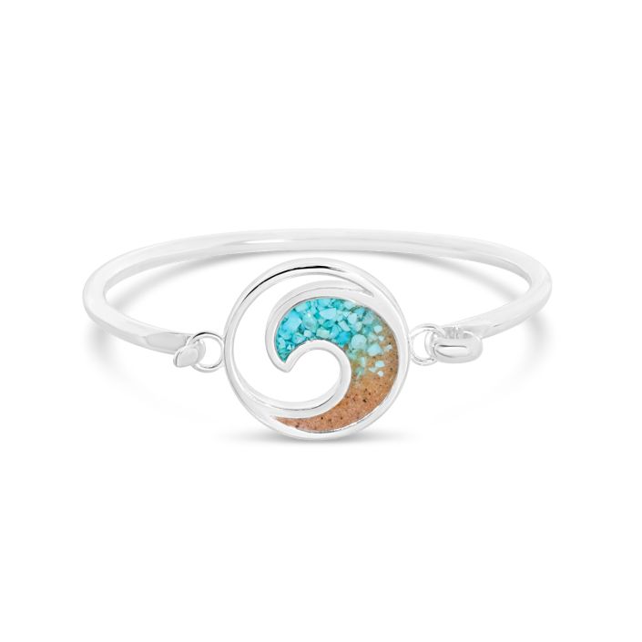 Wave Bracelet - Turquoise Gradient