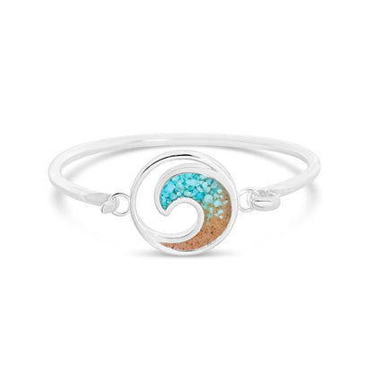 Wave Bracelet - Turquoise Gradient