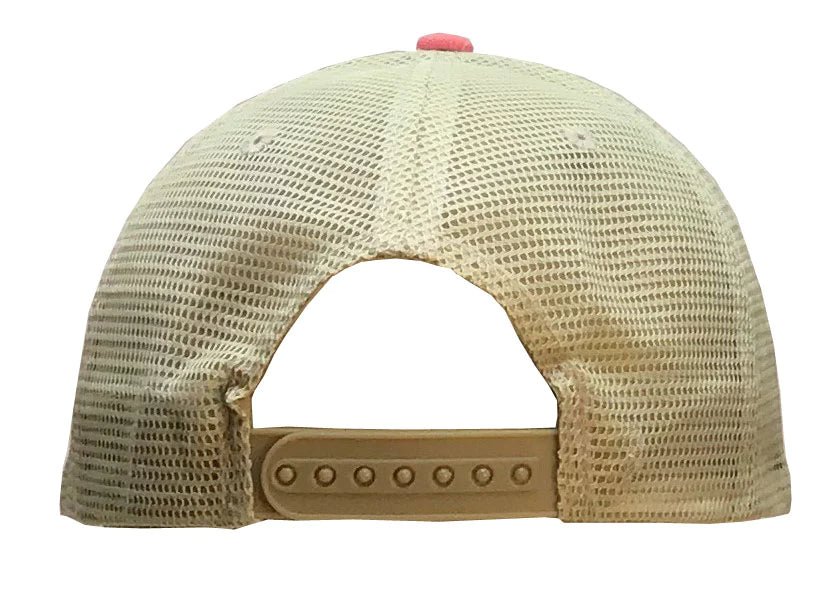 'Wife Mom Boss' distressed trucker ball cap - Bay-Tique